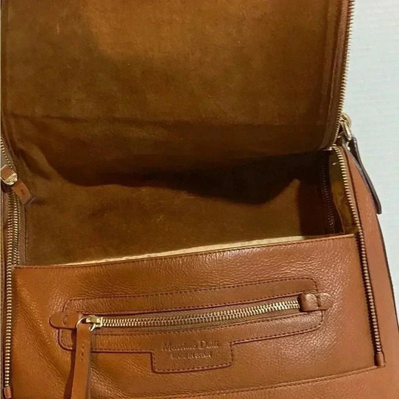 Massimo dutti brown leather crossbody handbag - Picture 6 of 15